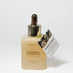 Sand & Fog BOURBON & VANILLA Eau De Parfum 1.7 oz Perfume Oil, Dropper Bottle